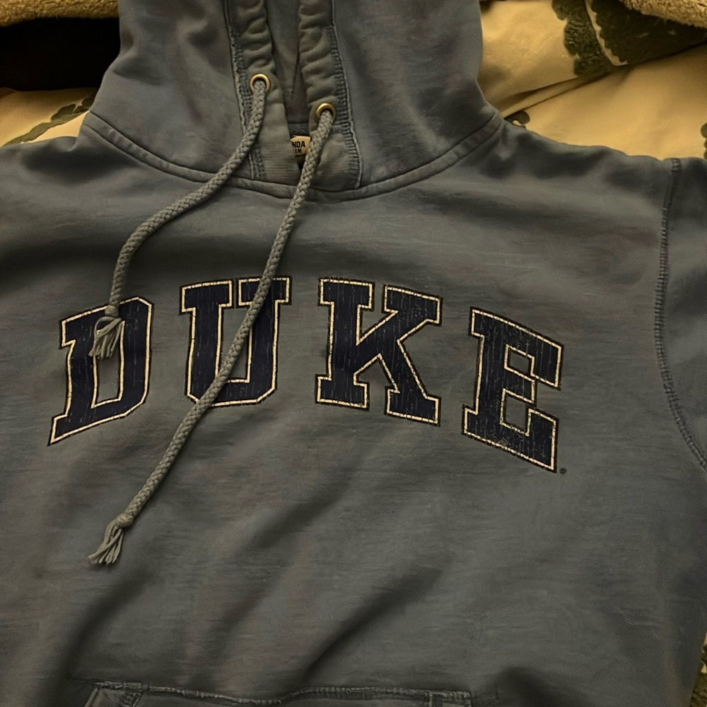 Vintage Blue Wash Duke Hoodie